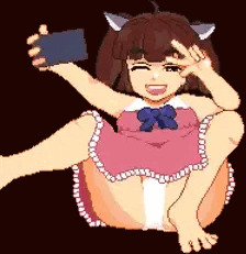 きりたん自撮り
