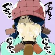 顔まんこにされてしまったひょっとこフェラ女友達