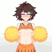 うちの子　チアコス胸出し応援　ループC