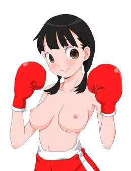 JKボクサーの揺れるおっぱい☆