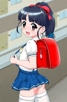 吊りスカートっ娘