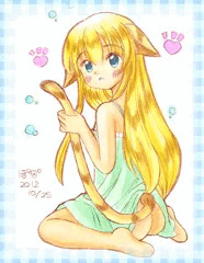 けもみみしっぽ。　着色ver