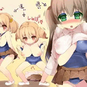 4年3組水泳の授業前☆スク水にお着替えのようす。