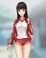 恵体ムチムチJK立ち絵