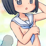 襟だけセーラー