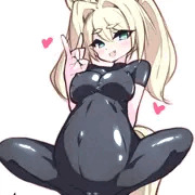 ボテピッチリスーツ蹲踞巨乳きつねちゃん