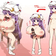 ロリふた爆乳化パチュリーさん