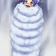 ふわもこぐるぐる巻き拘束
