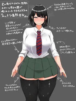 新キャラ『ムッチリ塩顔女子』
