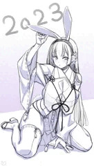 お年賀バニーさん。