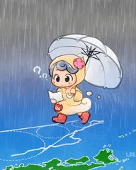 迷走する台風10号