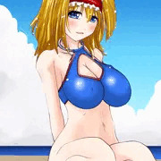 海辺のアリス。