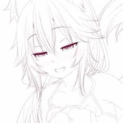 小さな玉藻の前にもにゅもにゅしてもらう日　線画