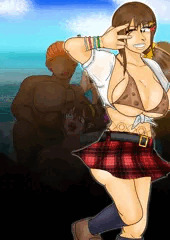 お題箱祭「みさきの巨乳でスイカ割り大会」