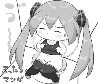 ミクさん四コマ　その9