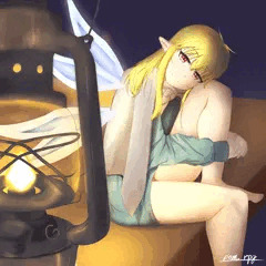 照らされる妖精さん