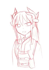 らくがき　清姫