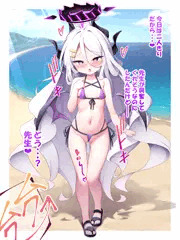 水着ヒナ