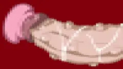 アンシャちゃんの中で暴れる真珠入りチ◯ポ