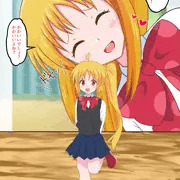 自分のフィギュアが商品化されてご満悦の虹夏ちゃん