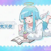 『おくちがさみしい生意気天使ちゃん。』イラスト