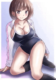 スク水ジャージなお姉さん