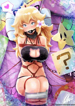 人質の中のピーチ姫
