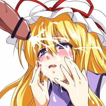 ゆかりんに顔射