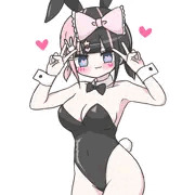 バニーと逆バニーだよ！❤️❤️
