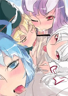 ルナサと鈴仙ともこたんとせーがにゃんの攻撃