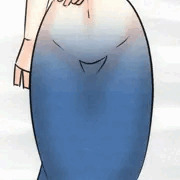 わかさぎ姫の抱き枕カバー