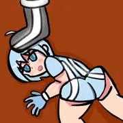 降神姫ティア　頭踏みつけられ