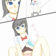 パンツを見せる女子
