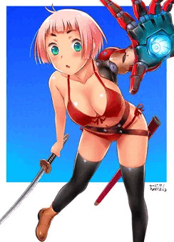 夏を告げる鋼鉄左腕のビキニ侍☆