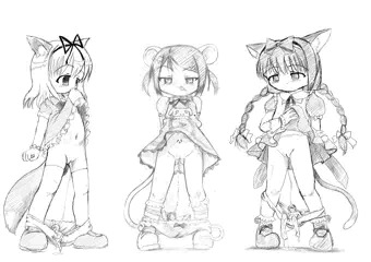 【練習絵】生きたお人形さんを出してみよ～☆