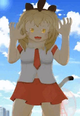 巨大ライオン脱走