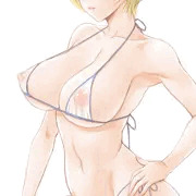 透け白ビキニ