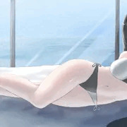 黒髪清楚JKグラビア