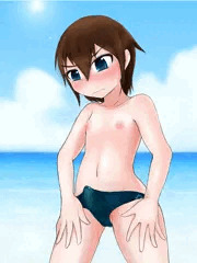 お前胸ないしショートだし海パンでも大丈夫だろ