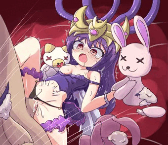 闇カタちゃんとランスロットさんとエールちゃん　とクゥエル