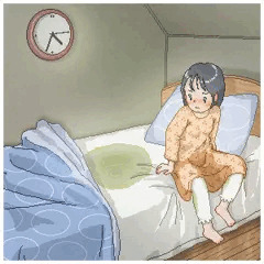 従弟のベッドに