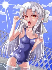 スク水白レン