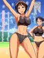 女子陸上部員の体育会系トレーニングセックス！