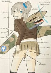 銀翼娘　P-40　ウォーホーク