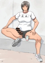 校舎裏でふたなりさんと