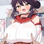 カエデっぱいにいたずらするえち絵