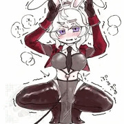 逆バニーさん