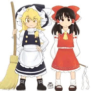 幼レイマリ立ち絵
