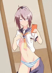 青葉・・・見られちゃいます♡