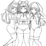 練習中